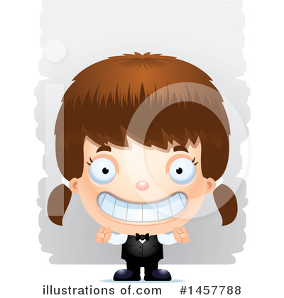 Royalty-Free (RF) White Girl Clipart Illustration by Cory Thoman - Stock Sample #1457788