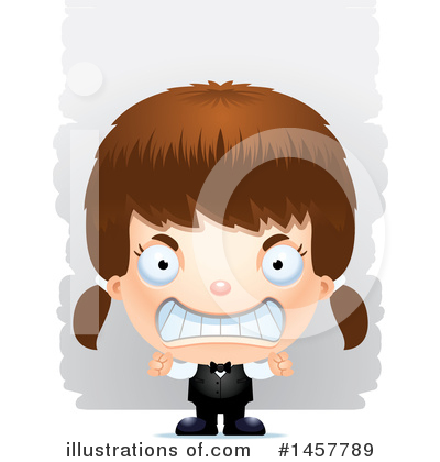 Royalty-Free (RF) White Girl Clipart Illustration by Cory Thoman - Stock Sample #1457789