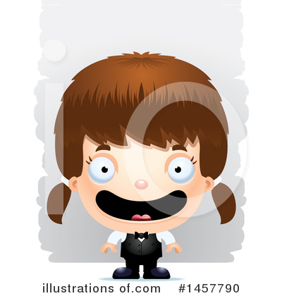 Royalty-Free (RF) White Girl Clipart Illustration by Cory Thoman - Stock Sample #1457790