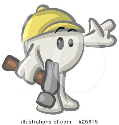Construction Worker Clipart #25815 by Leo Blanchette