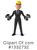 White Male Architect Clipart #1332732 by Julos