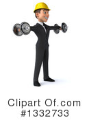 White Male Architect Clipart #1332733 by Julos