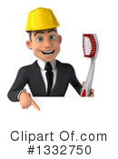 White Male Architect Clipart #1332750 by Julos