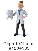 White Male Doctor Clipart #1284935 by Julos