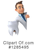 White Male Doctor Clipart #1285495 by Julos