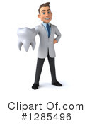 White Male Doctor Clipart #1285496 by Julos