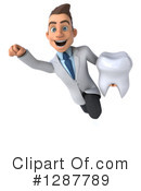 White Male Doctor Clipart #1287789 by Julos