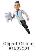 White Male Doctor Clipart #1289581 by Julos