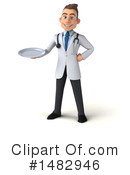 White Male Doctor Clipart #1482946 by Julos