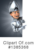 White Male Knight Clipart #1385368 by Julos