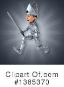 White Male Knight Clipart #1385370 by Julos