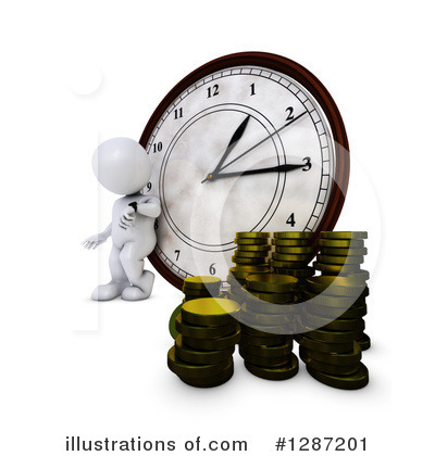 Clock Clipart #1287201 by KJ Pargeter