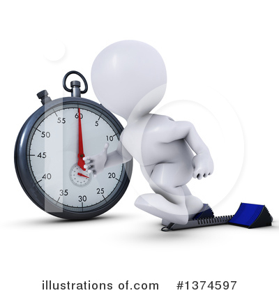 Stopwatch Clipart #1374597 by KJ Pargeter