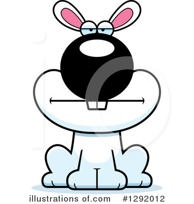 Royalty-Free (RF) White Rabbit Clipart Illustration by Cory Thoman - Stock Sample #1292012