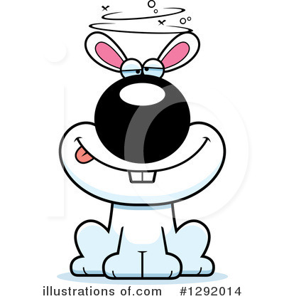 Royalty-Free (RF) White Rabbit Clipart Illustration by Cory Thoman - Stock Sample #1292014