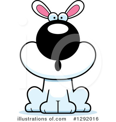 Royalty-Free (RF) White Rabbit Clipart Illustration by Cory Thoman - Stock Sample #1292016