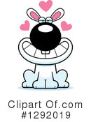 White Rabbit Clipart #1292019 by Cory Thoman