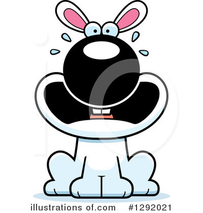 Royalty-Free (RF) White Rabbit Clipart Illustration by Cory Thoman - Stock Sample #1292021