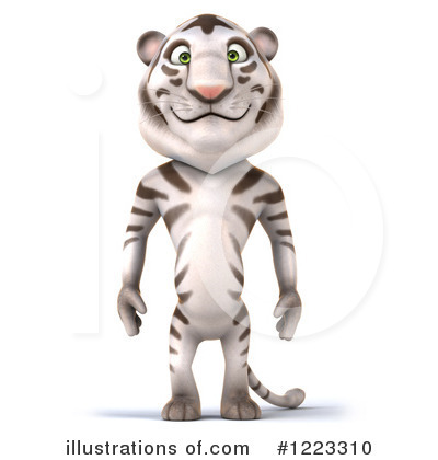 White Tiger Clipart #1223310 by Julos