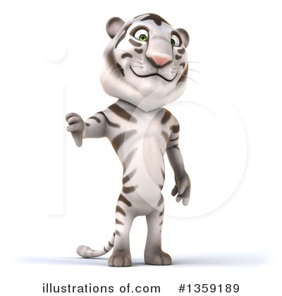 White Tiger Clipart #1359189 by Julos