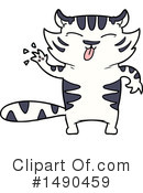 White Tiger Clipart #1490459 by lineartestpilot