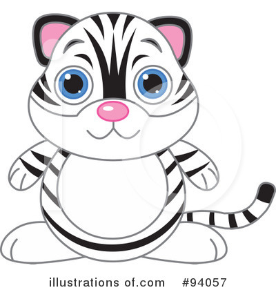 White Tiger Clipart #94057 by Pushkin
