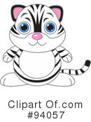 White Tiger Clipart #94057 by Pushkin