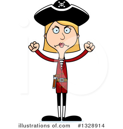 Royalty-Free (RF) White Woman Clipart Illustration by Cory Thoman - Stock Sample #1328914