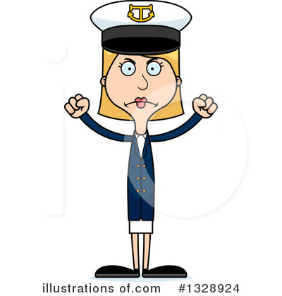 Royalty-Free (RF) White Woman Clipart Illustration by Cory Thoman - Stock Sample #1328924