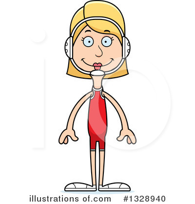 Royalty-Free (RF) White Woman Clipart Illustration by Cory Thoman - Stock Sample #1328940