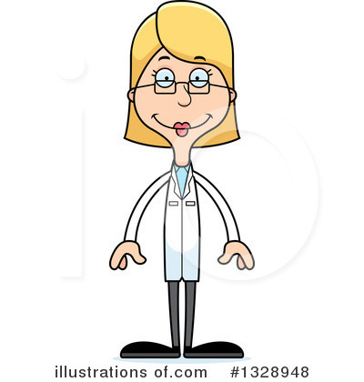 Royalty-Free (RF) White Woman Clipart Illustration by Cory Thoman - Stock Sample #1328948