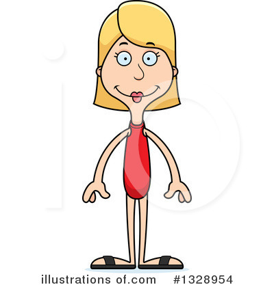 Royalty-Free (RF) White Woman Clipart Illustration by Cory Thoman - Stock Sample #1328954