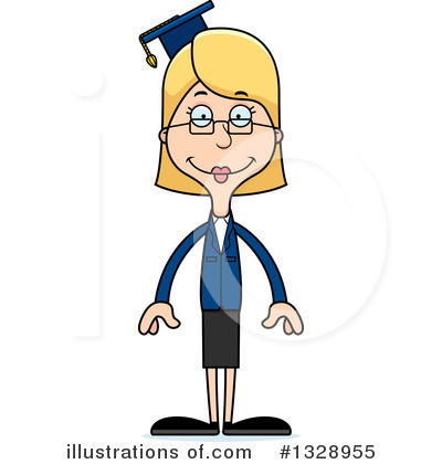 Royalty-Free (RF) White Woman Clipart Illustration by Cory Thoman - Stock Sample #1328955
