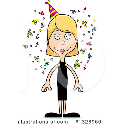 Royalty-Free (RF) White Woman Clipart Illustration by Cory Thoman - Stock Sample #1328960