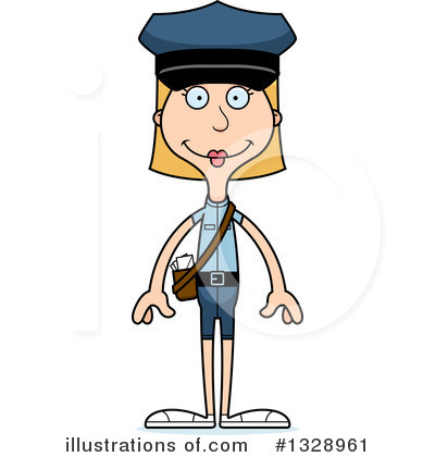 Mail Man Clipart #1328961 by Cory Thoman