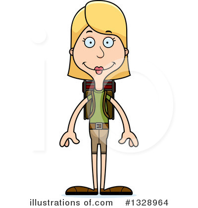 Royalty-Free (RF) White Woman Clipart Illustration by Cory Thoman - Stock Sample #1328964