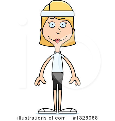 Royalty-Free (RF) White Woman Clipart Illustration by Cory Thoman - Stock Sample #1328968