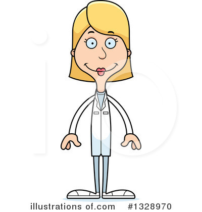 Royalty-Free (RF) White Woman Clipart Illustration by Cory Thoman - Stock Sample #1328970