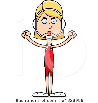 Royalty-Free (RF) White Woman Clipart Illustration by Cory Thoman - Stock Sample #1328989