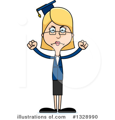 Royalty-Free (RF) White Woman Clipart Illustration by Cory Thoman - Stock Sample #1328990