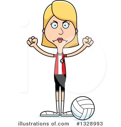 Royalty-Free (RF) White Woman Clipart Illustration by Cory Thoman - Stock Sample #1328993