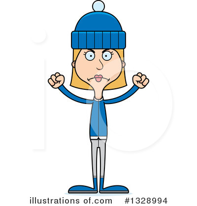 Royalty-Free (RF) White Woman Clipart Illustration by Cory Thoman - Stock Sample #1328994