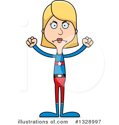 Royalty-Free (RF) White Woman Clipart Illustration by Cory Thoman - Stock Sample #1328997