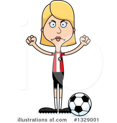 Royalty-Free (RF) White Woman Clipart Illustration by Cory Thoman - Stock Sample #1329001