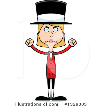 Royalty-Free (RF) White Woman Clipart Illustration by Cory Thoman - Stock Sample #1329005
