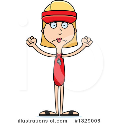 Royalty-Free (RF) White Woman Clipart Illustration by Cory Thoman - Stock Sample #1329008