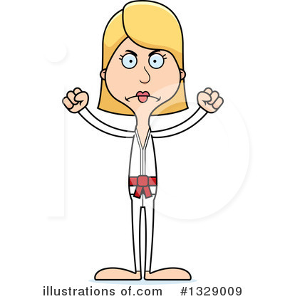 Royalty-Free (RF) White Woman Clipart Illustration by Cory Thoman - Stock Sample #1329009