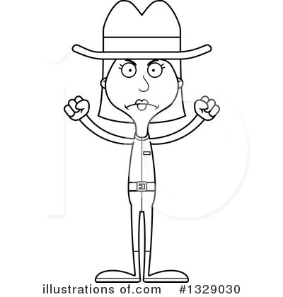 Royalty-Free (RF) White Woman Clipart Illustration by Cory Thoman - Stock Sample #1329030