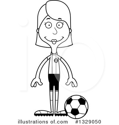 Royalty-Free (RF) White Woman Clipart Illustration by Cory Thoman - Stock Sample #1329050