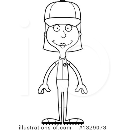 Royalty-Free (RF) White Woman Clipart Illustration by Cory Thoman - Stock Sample #1329073